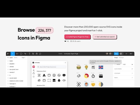 startuptile Iconbuddy Figma Plugin-Browse 226377 SVG icons in Figma