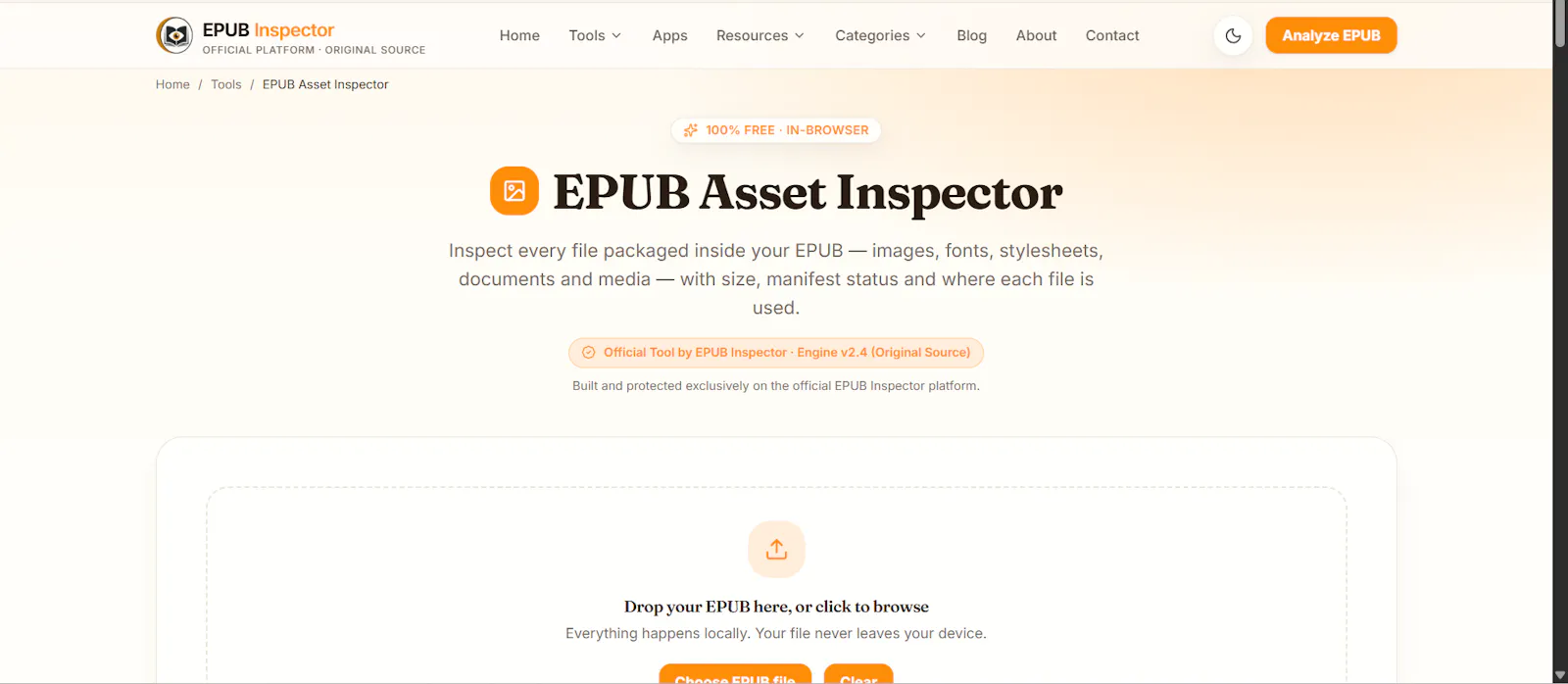 EPUB Inspector screenshot 17