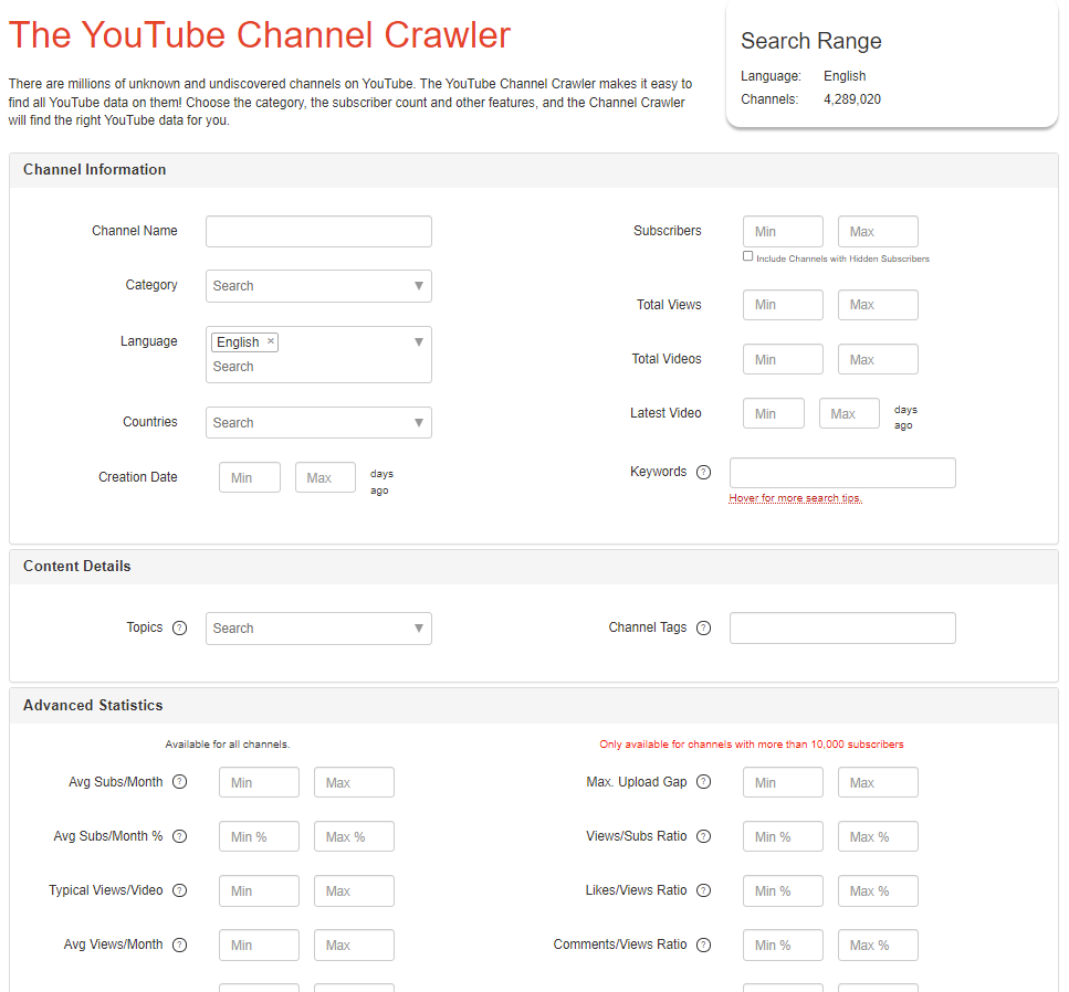 Channel Crawler gallery image