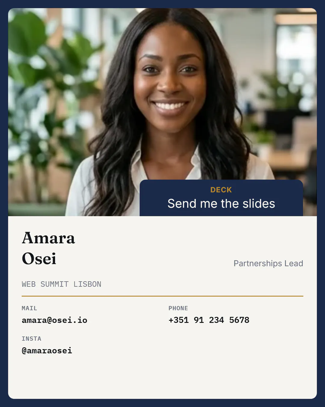 ContactCardFast gallery image