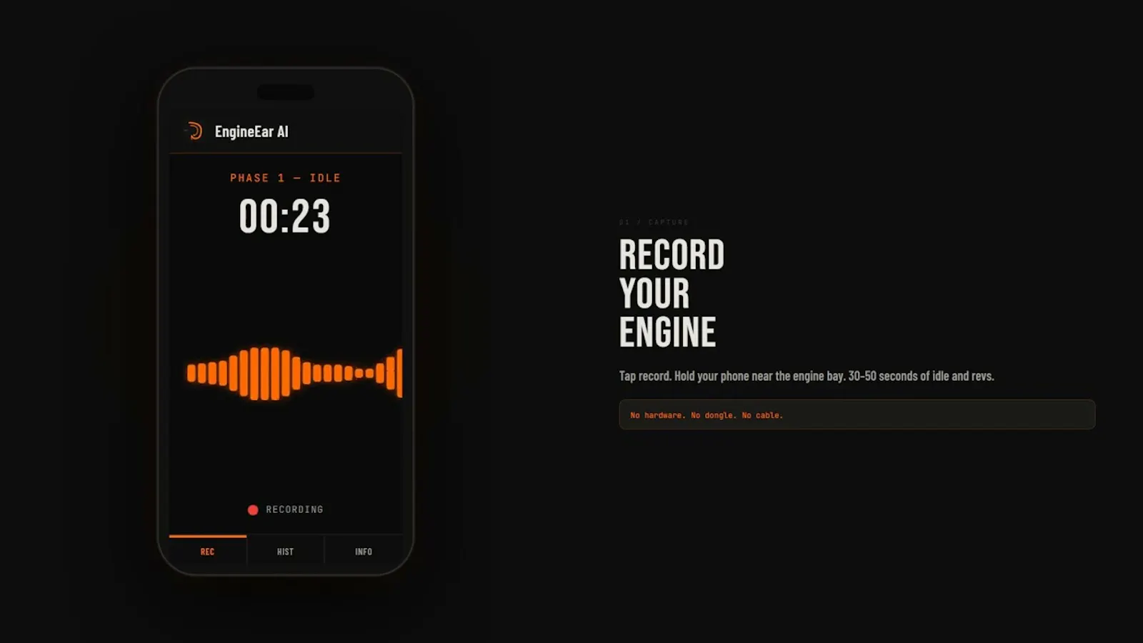 EngineEar AI screenshot 1 (video preview)