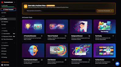 ThumbnailCreator - AI YouTube Thumbnails gallery image