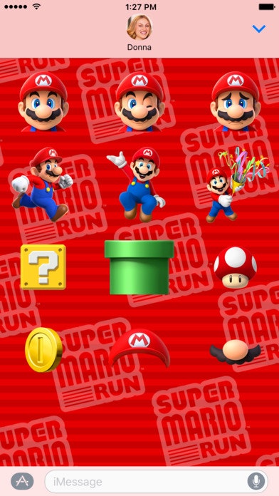 SUPER MARIO RUN Stickers Image