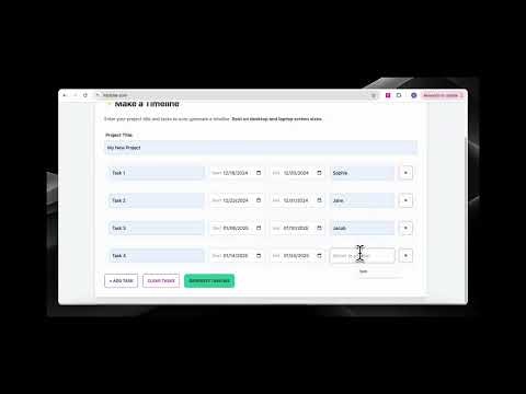 IttyTime Free Timeline Maker gallery image