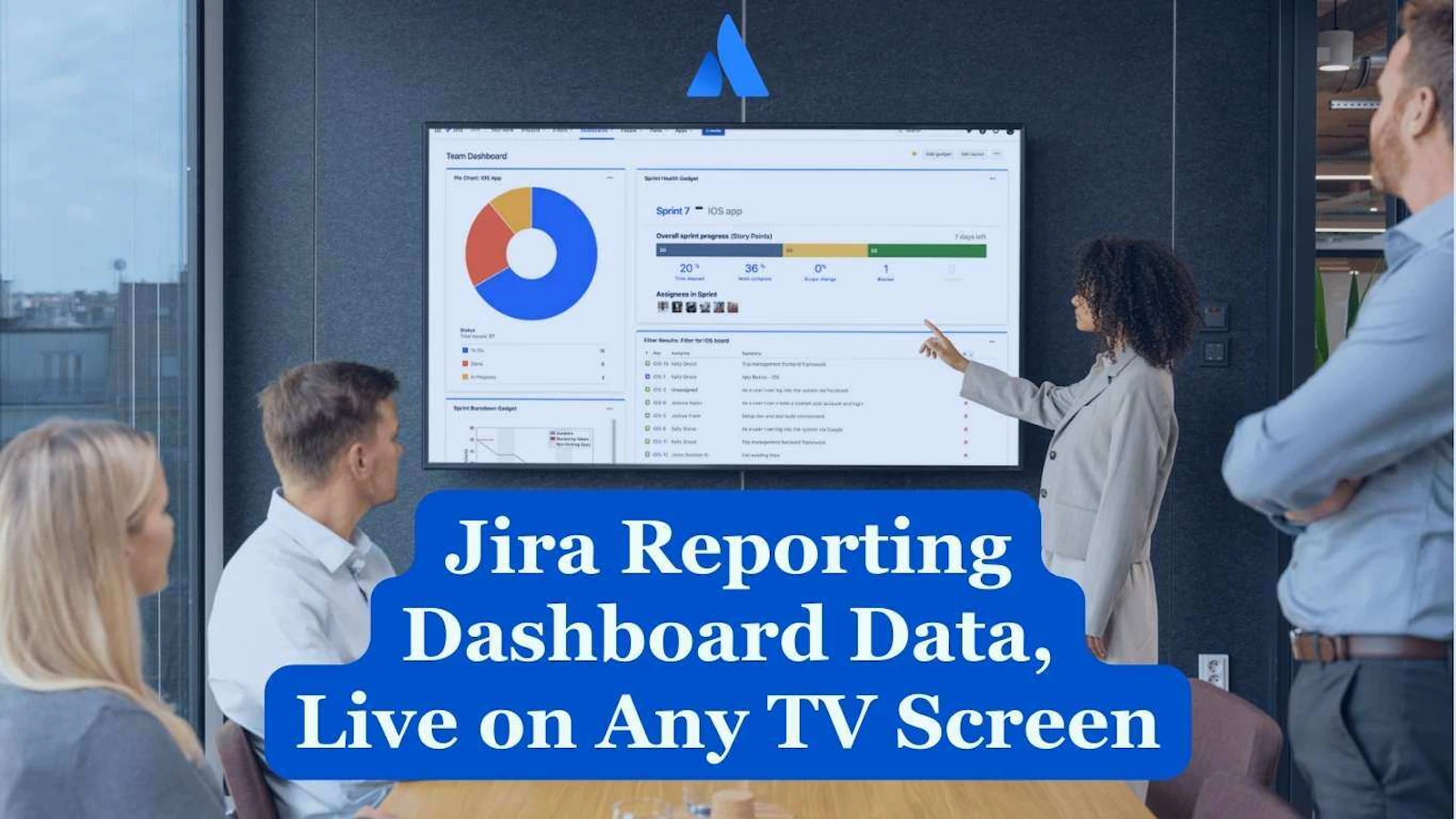 Jira Dashboards on Any Screen screenshot 1