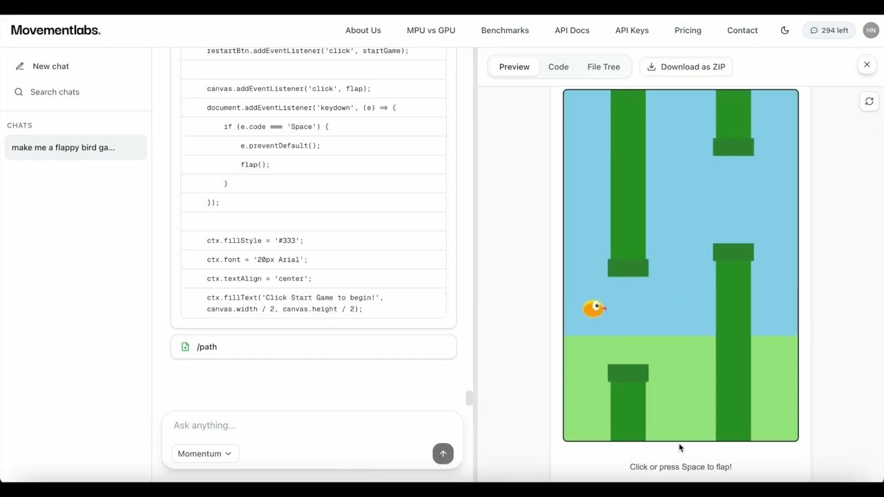 Momentum by Movement Labs - Fastest AI. gallery image