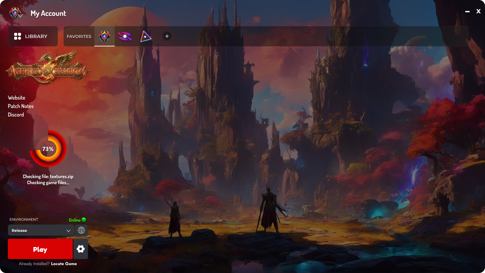 Game Launcher Cloud - Screenshot 3 showing product features and functionality