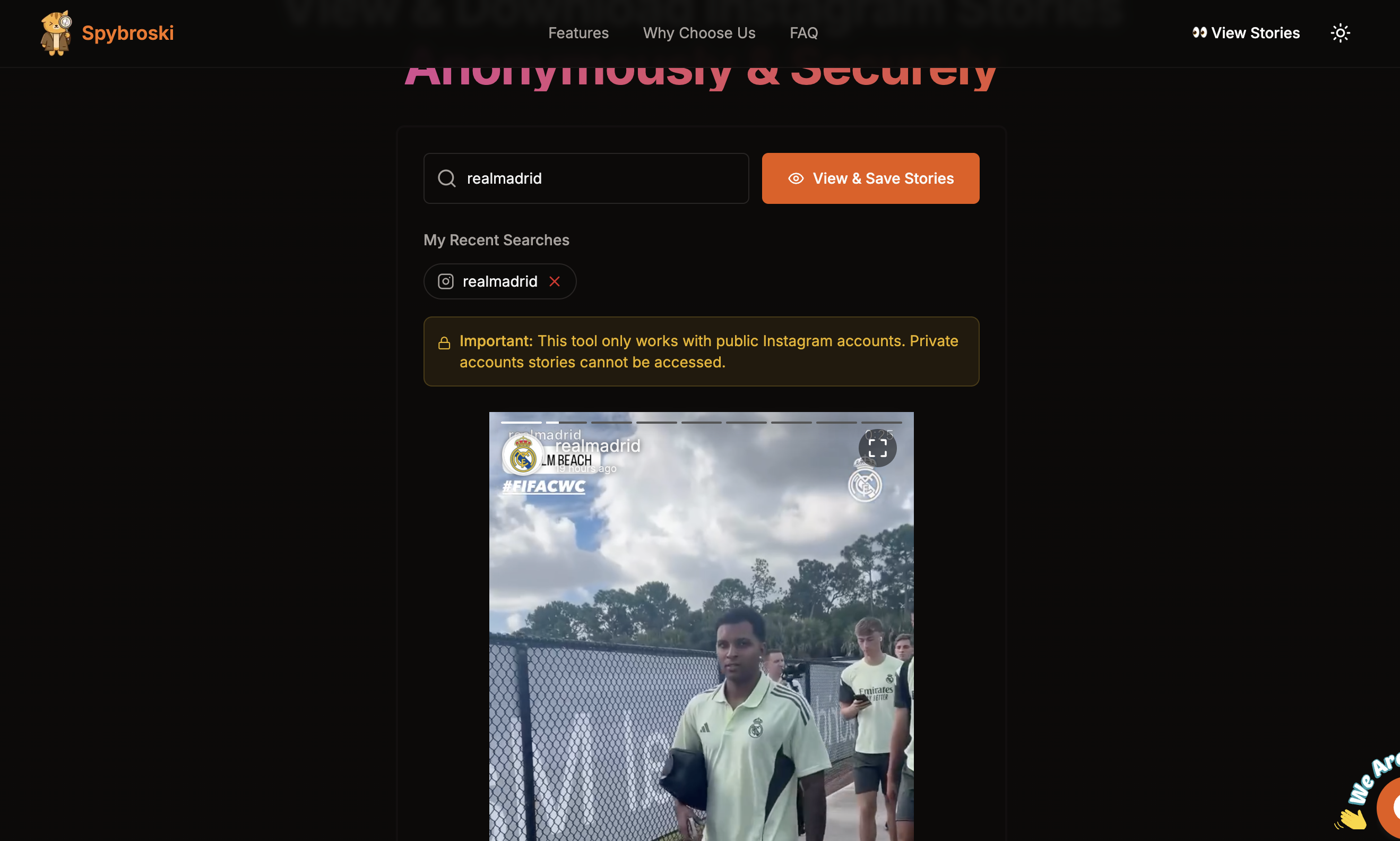 View Stories Privately - Anonymous instagram story viewer & follower tracker media 2