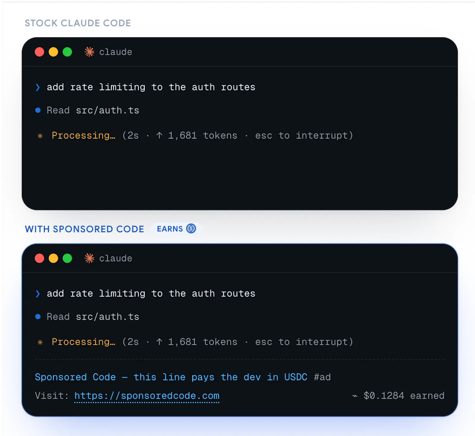 Sponsored Code screenshot 3