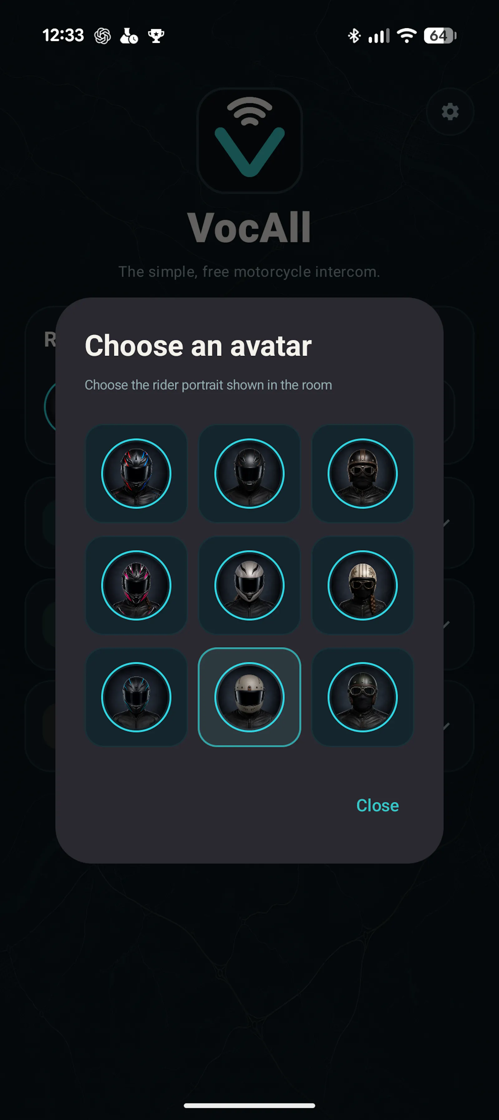 VocAll - Free Motorcycles Intercom screenshot 5