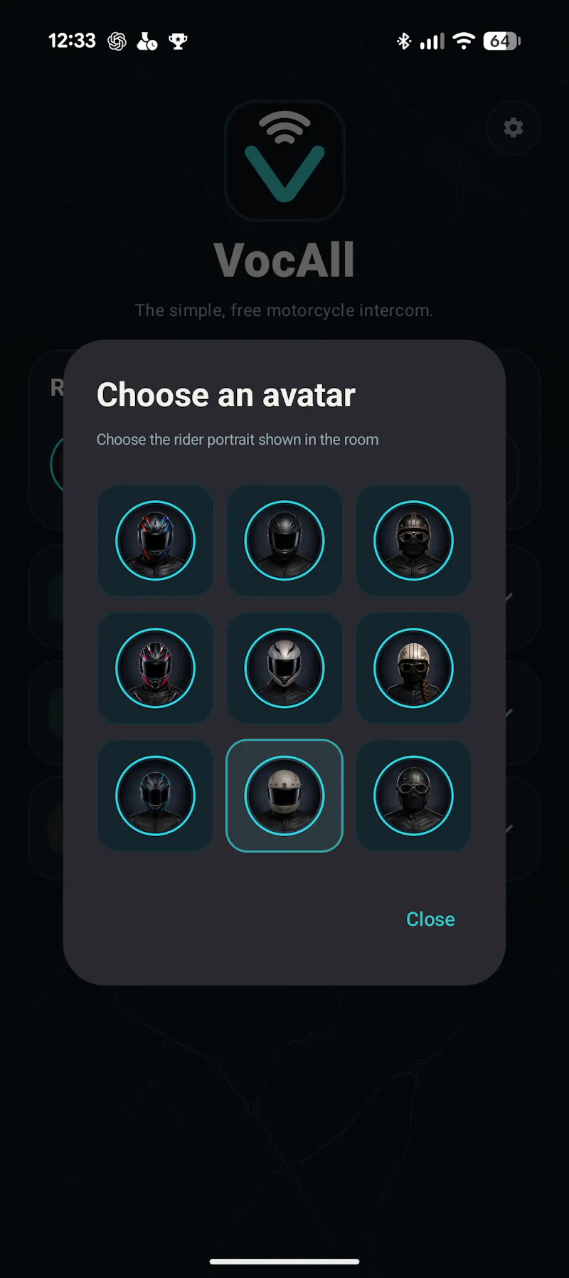 VocAll - Free Motorcycles Intercom screenshot 5