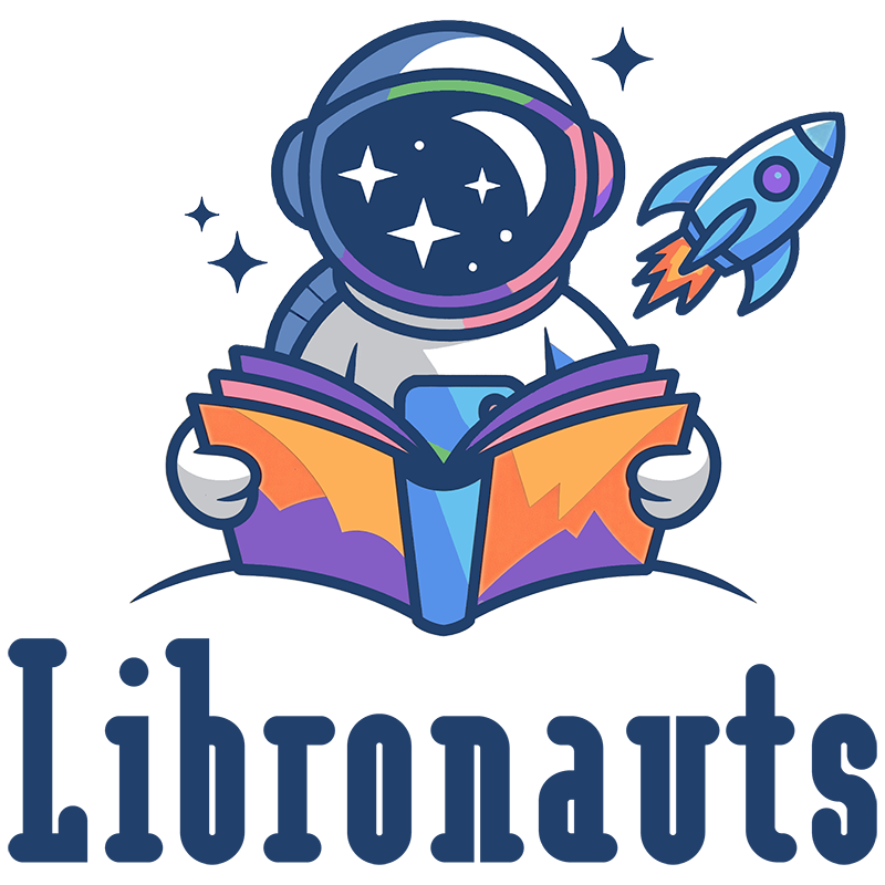 Libronauts - Product Hunt launch logo and brand identity