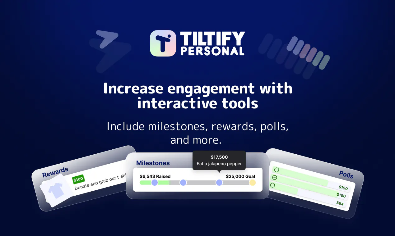 Tiltify Personal gallery image