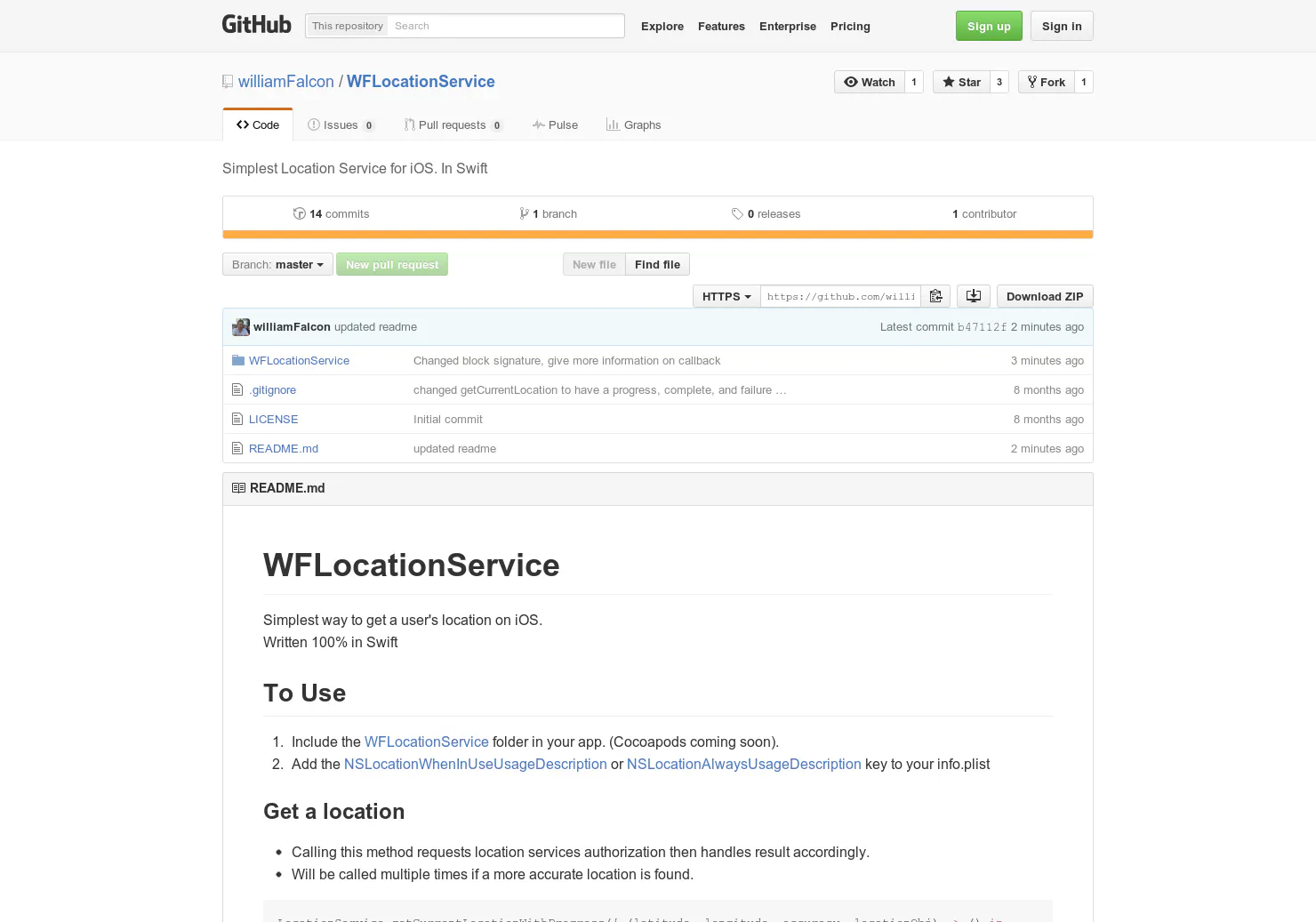 WFLocationService