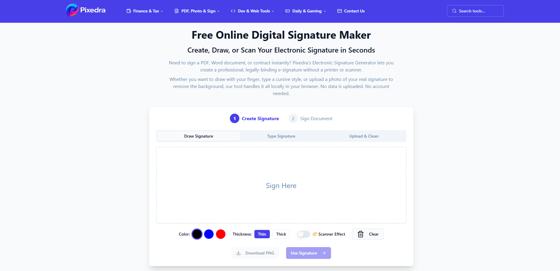 Pixedra - Main product screenshot demonstrating key features and user interface