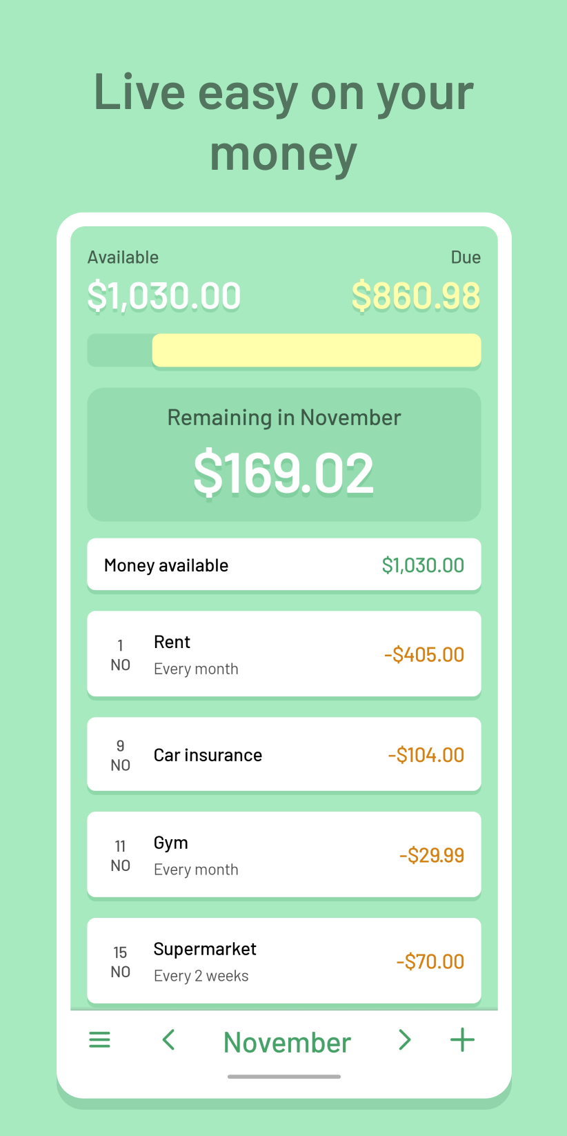 CostList gallery image