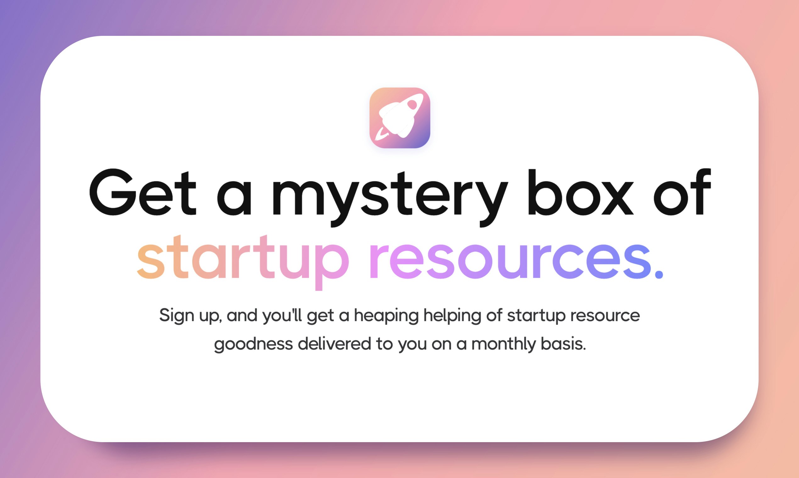Startup Supply media 2