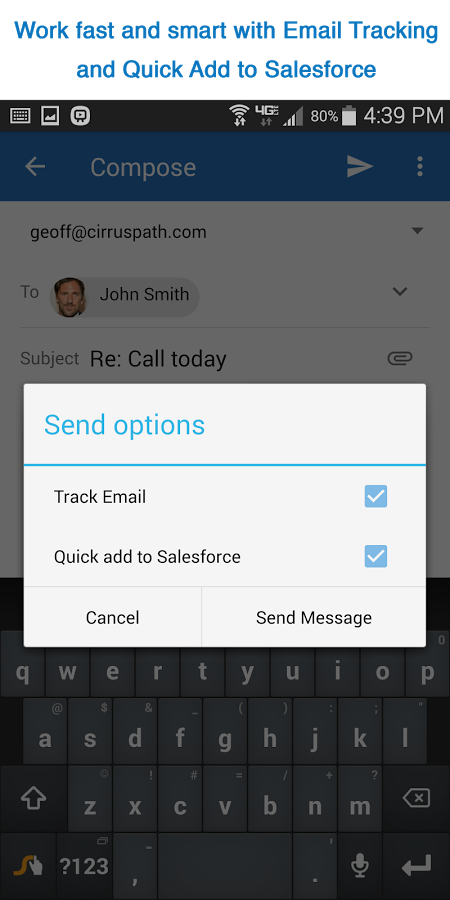 Cirrus Insight Mobile for iOS & Android gallery image