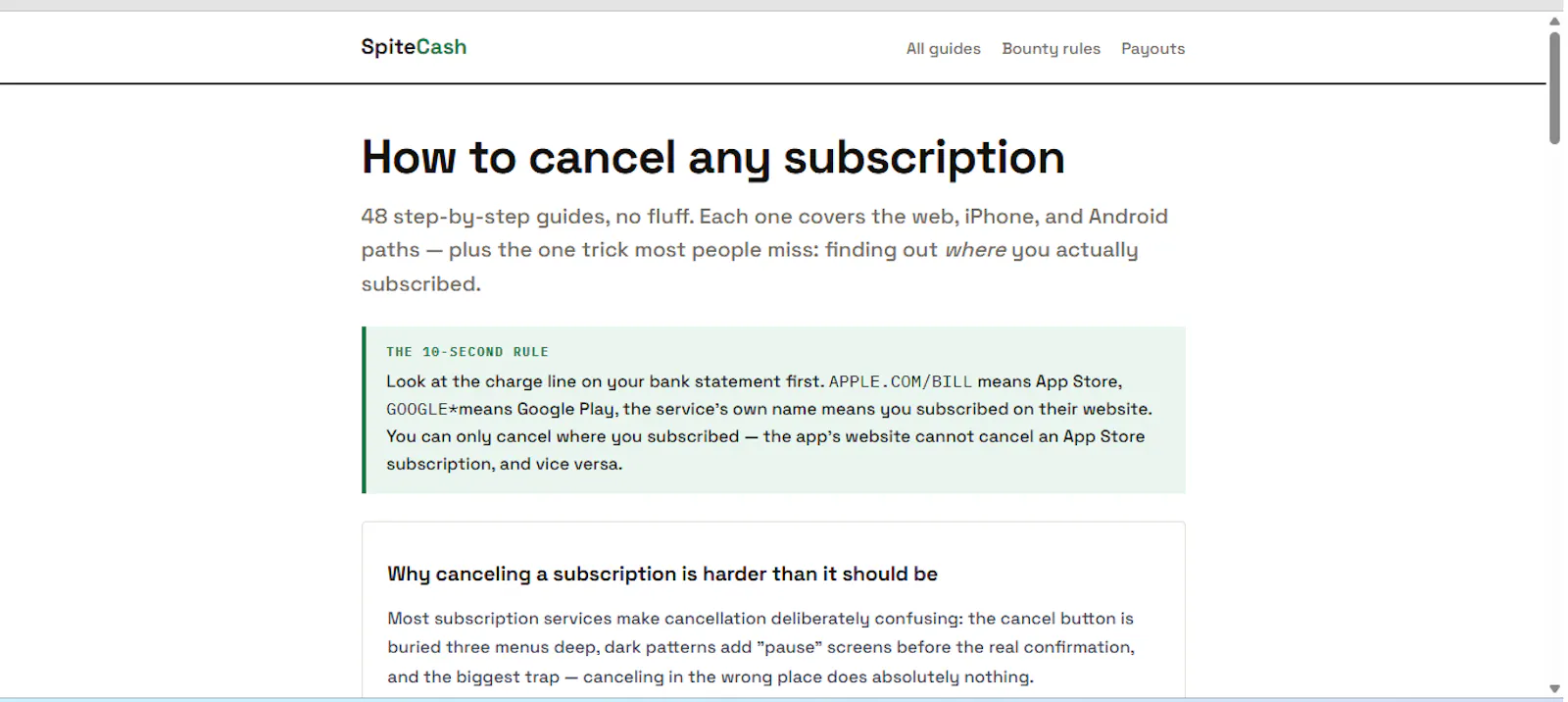 SpiteCash screenshot 3