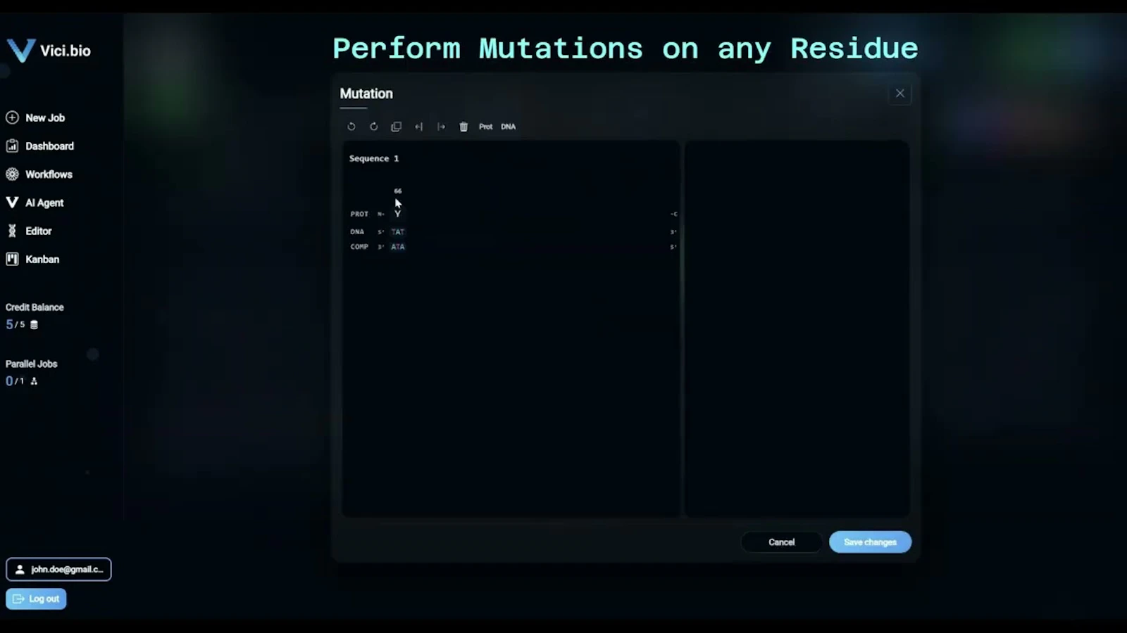 Editor screenshot 1 (video preview)