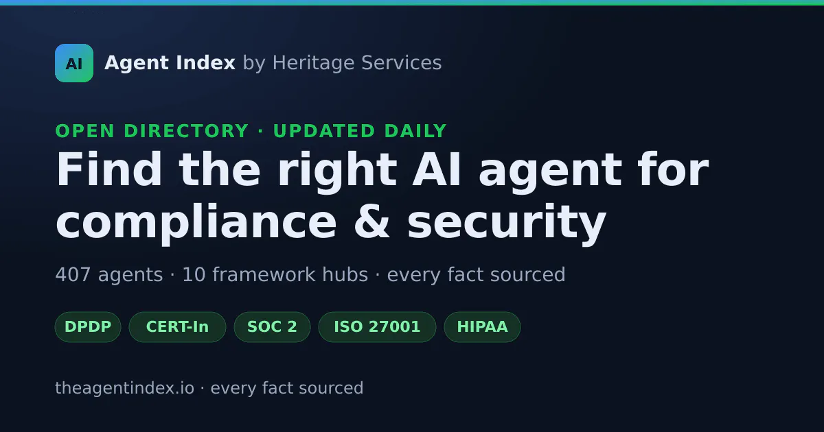 Agent Index gallery image