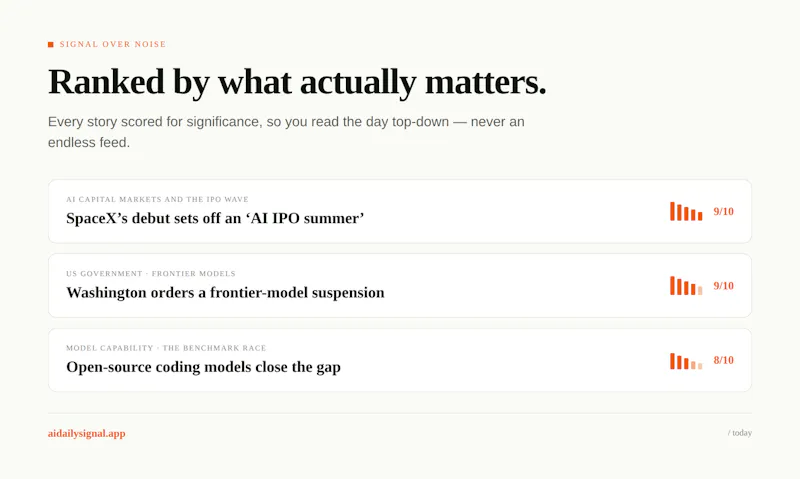 The AI Daily Signal screenshot 8