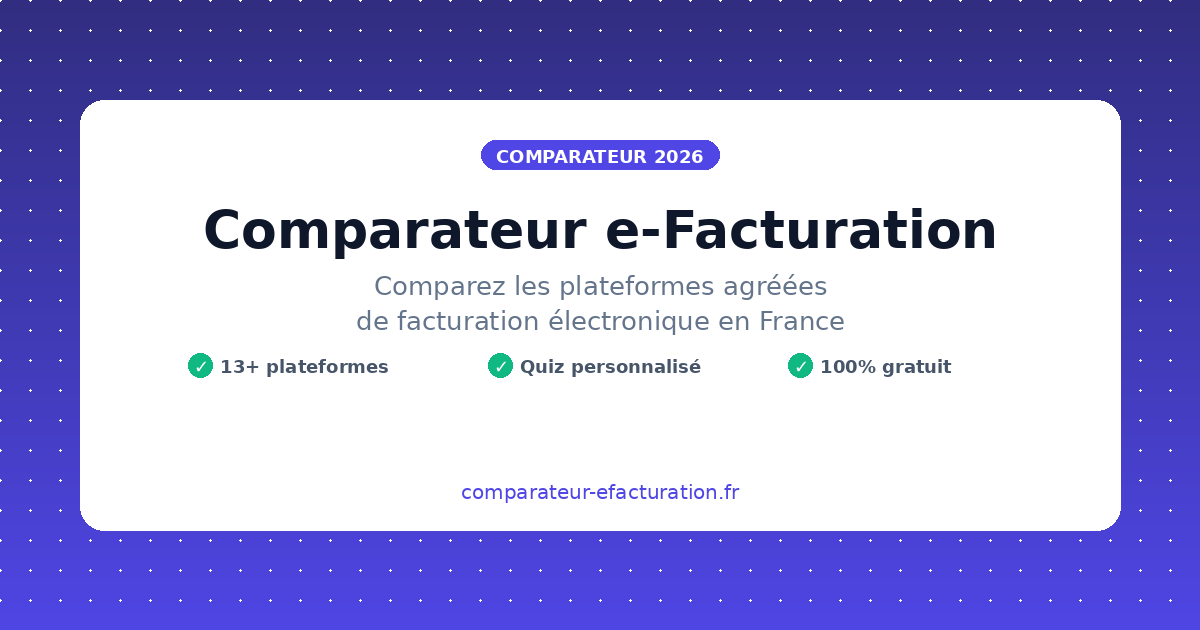 Comparateur e-Facturation gallery image