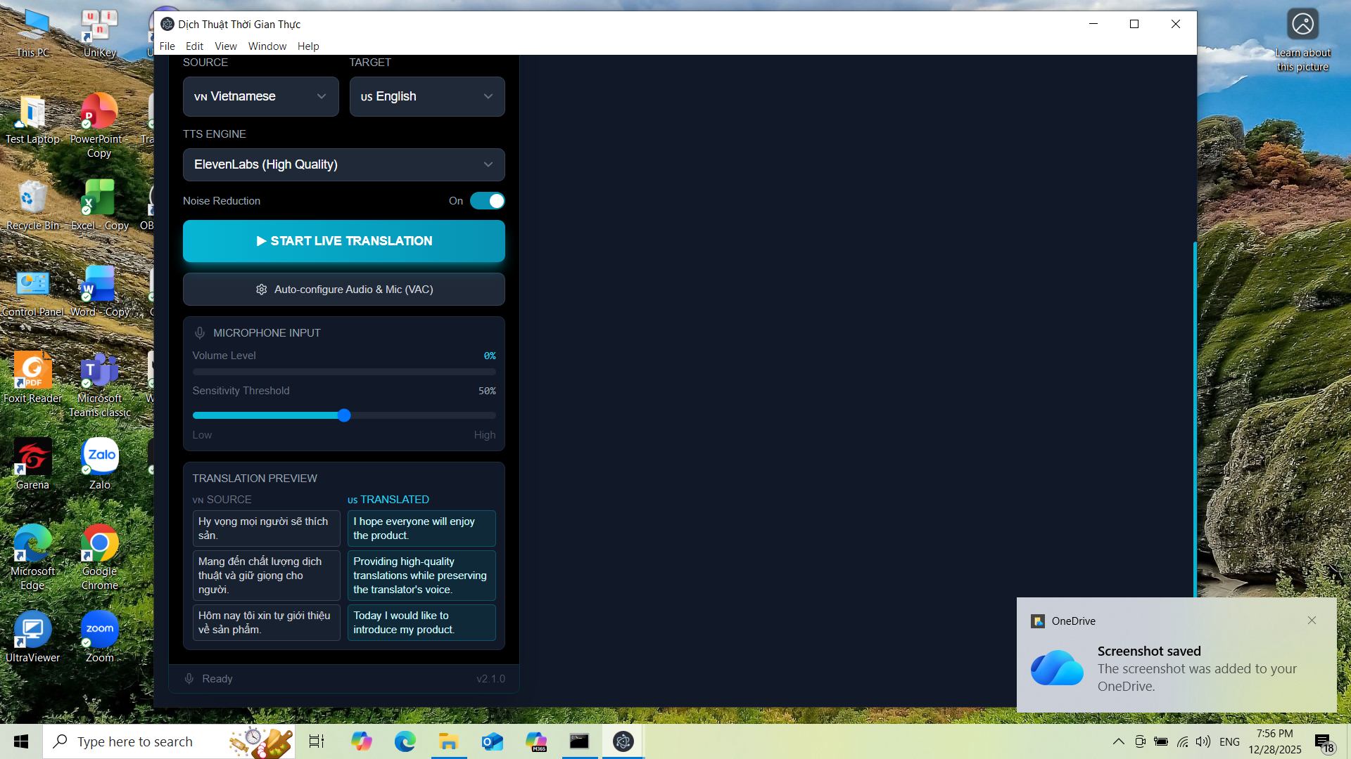CYAN: Ultra-Low Latency AI Translator gallery image