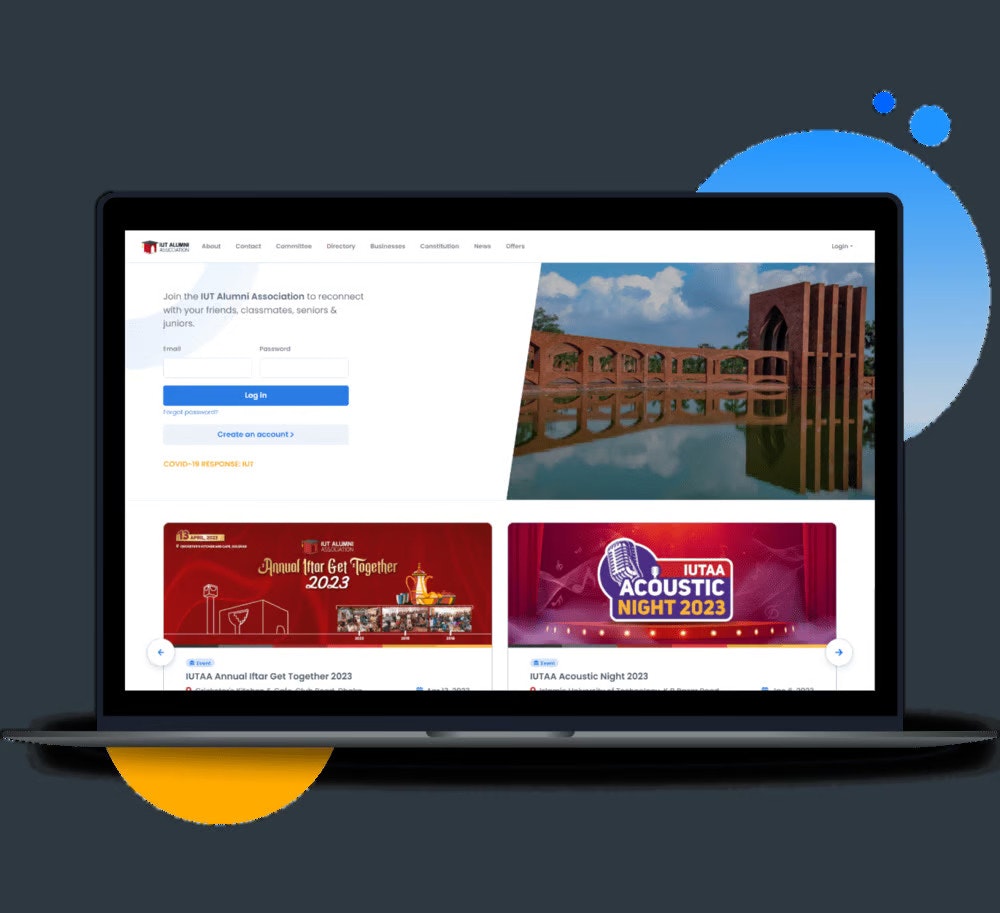 Gradnet - Hepsi bir arada mezunlar ve topluluk yönetimi yazılımı medya 3