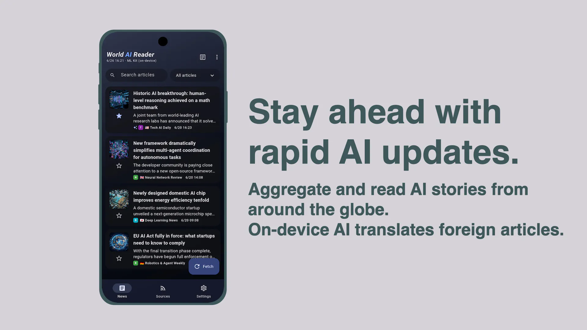 World AI Reader gallery image