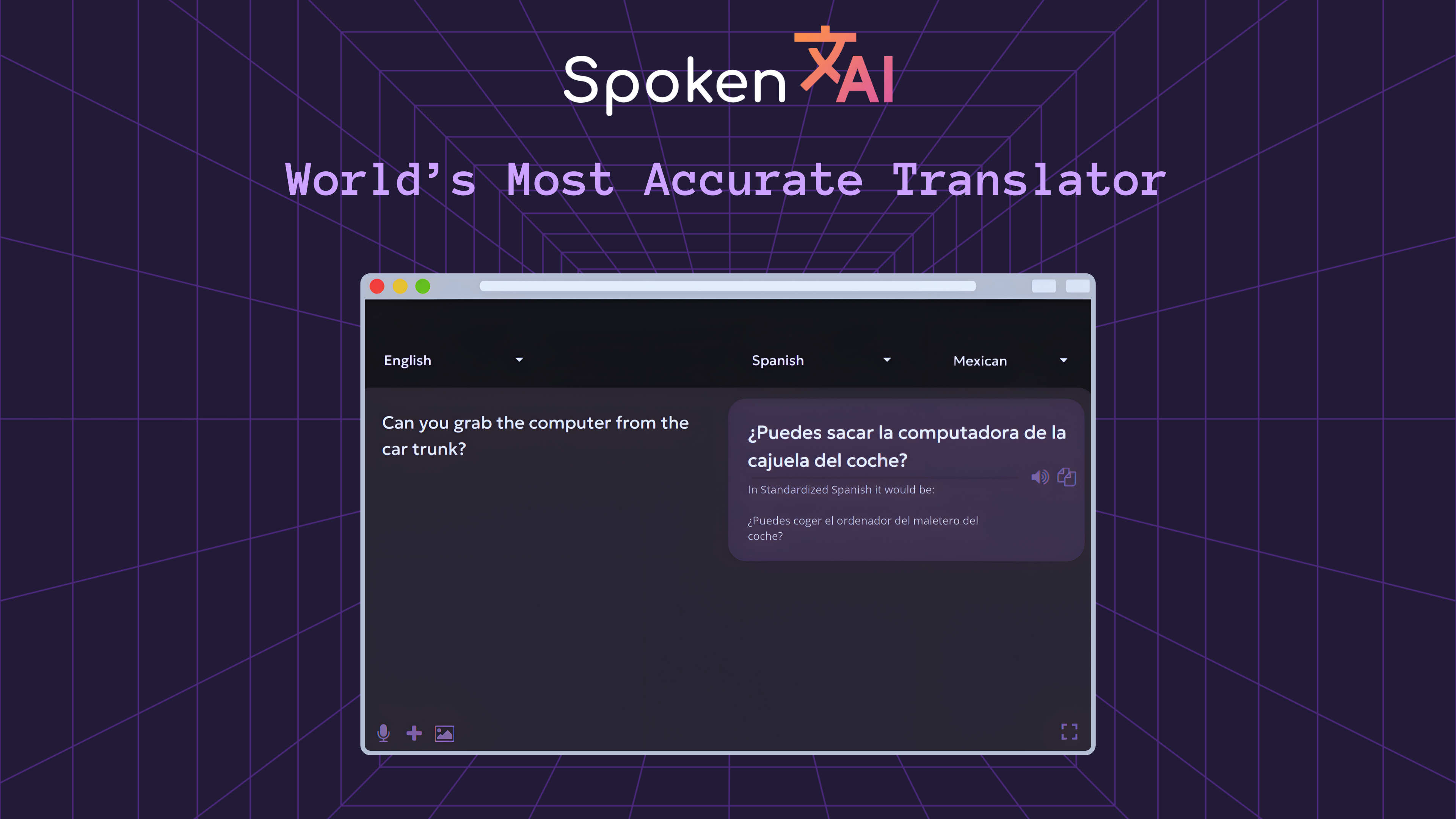 startuptile Spoken AI-Translate text with native accuracy