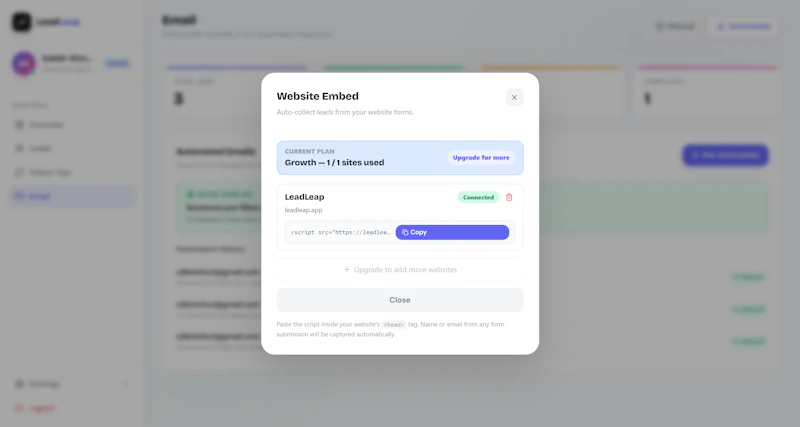 LeadLeap screenshot 3