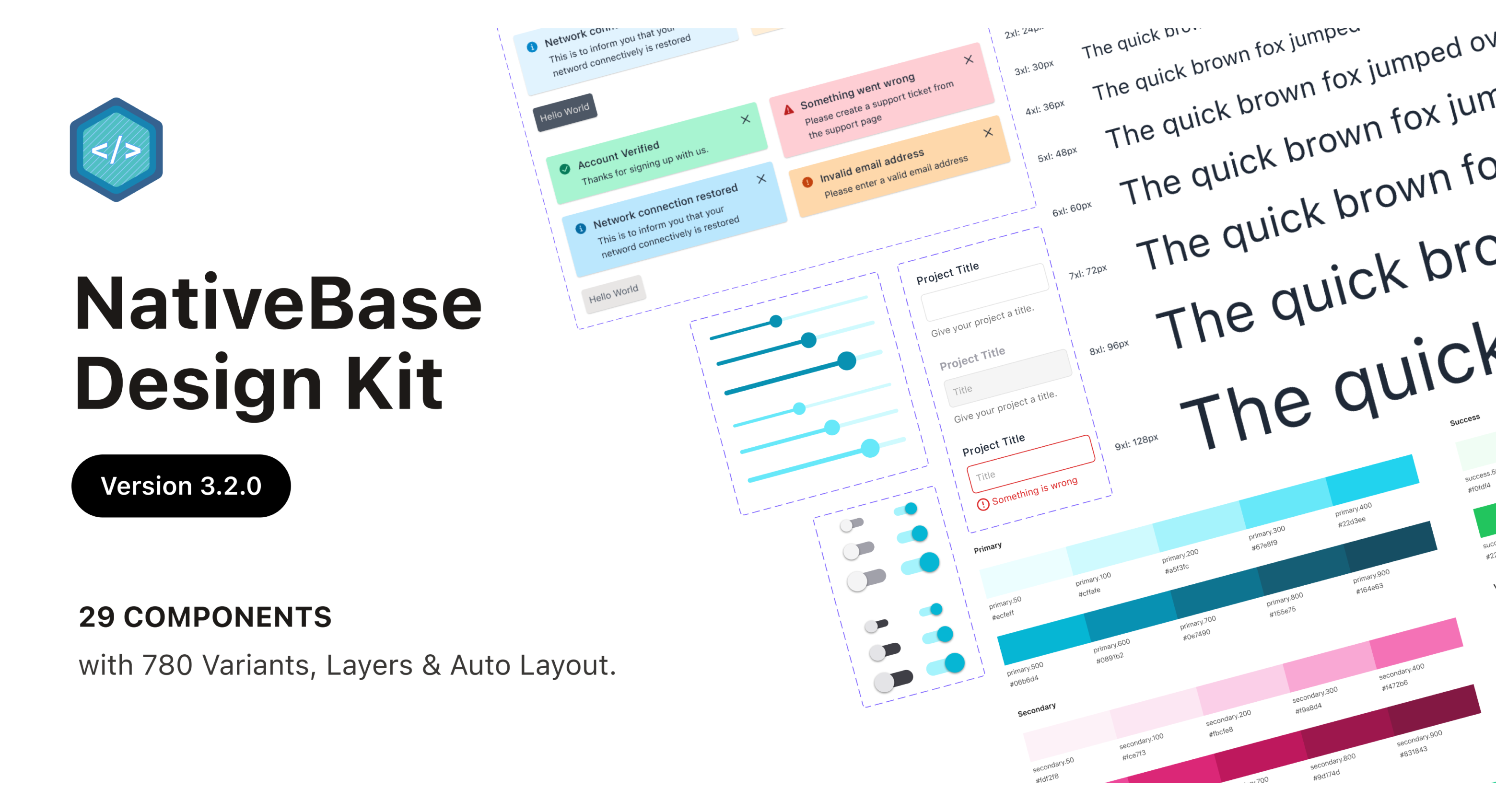 NativeBase v3 Figma Kit gallery image