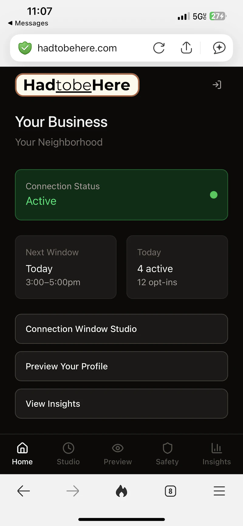 HadtobeHere screenshot 16