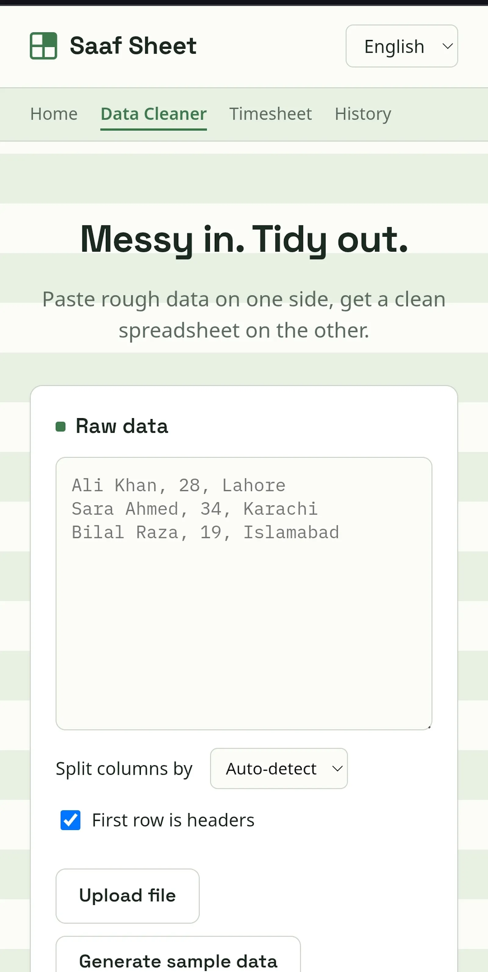 Data Cleaner  screenshot 3