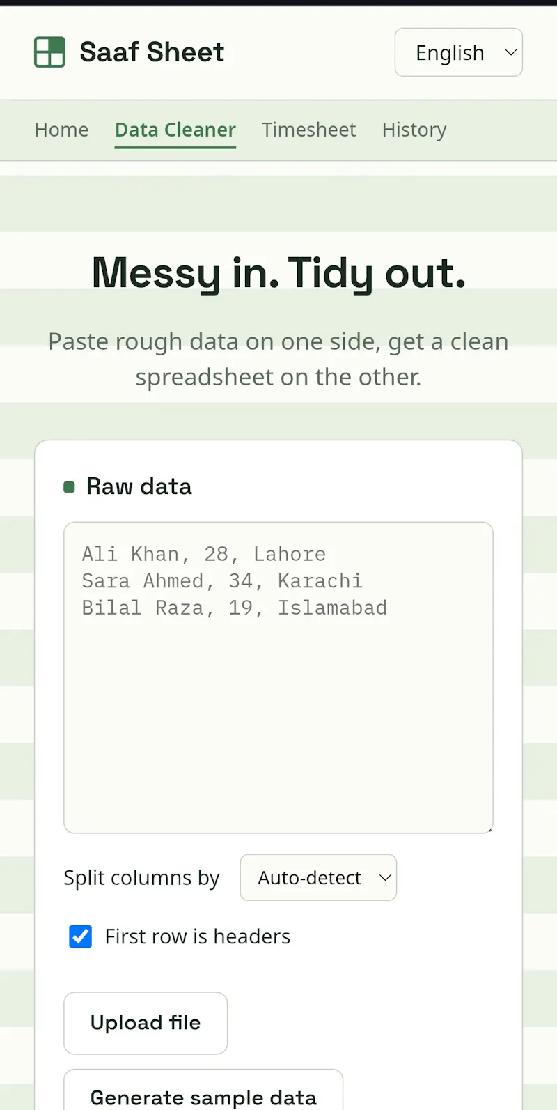 Data Cleaner  screenshot 3