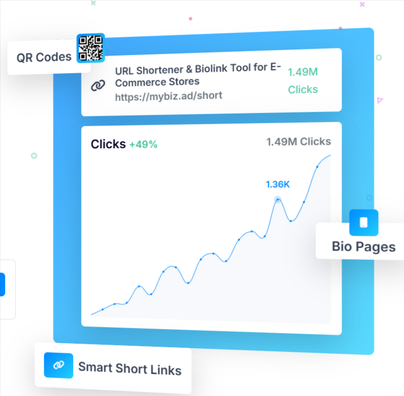 MyBiz.ad - URL Shortener & Biolink Tool media 2