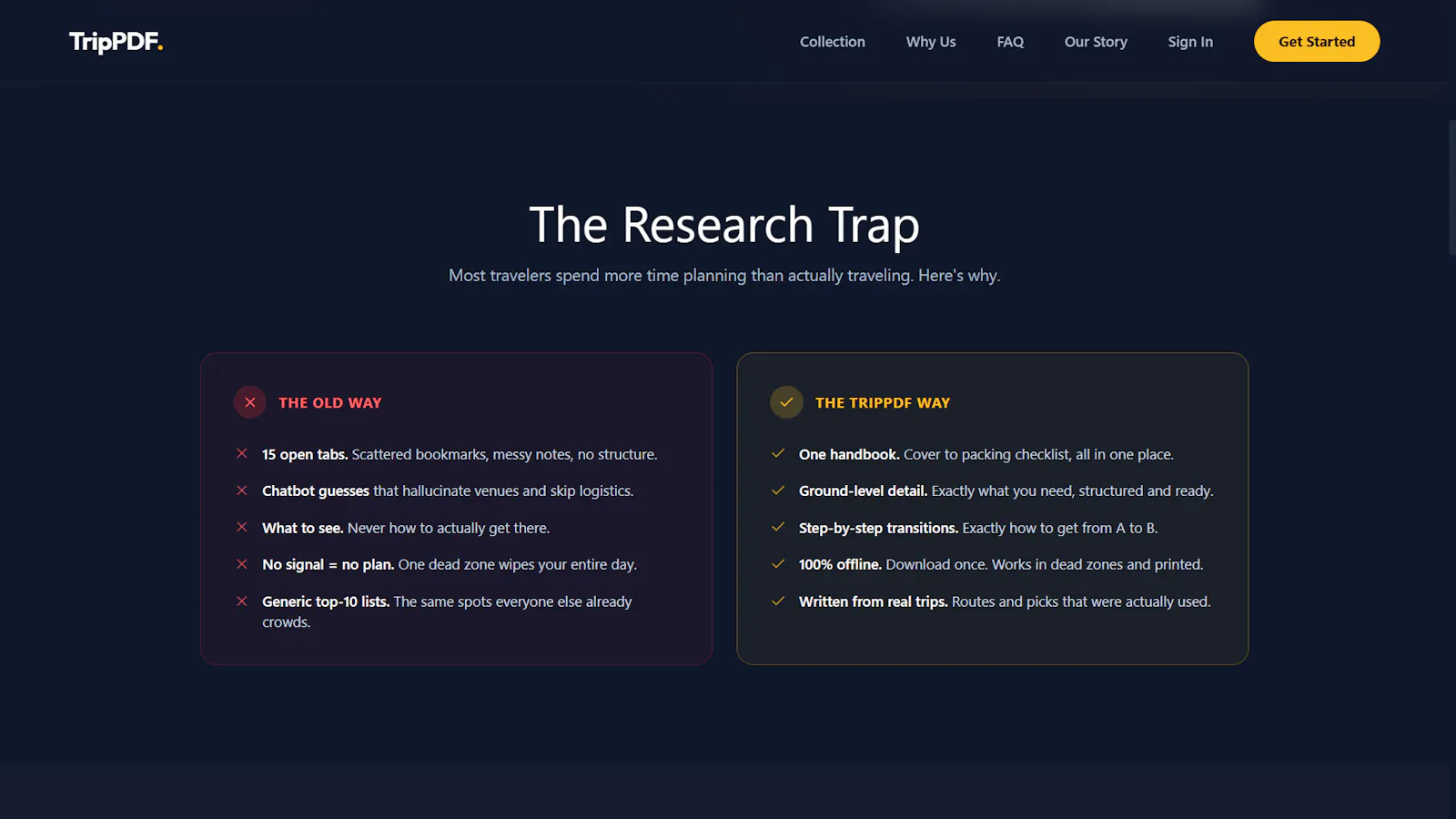 TripPDF screenshot 2
