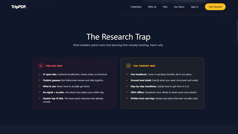 TripPDF screenshot 2