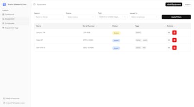 Equiply — Smart Equipment Tracking gallery image