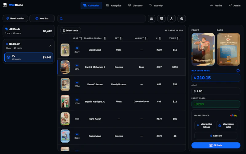 Wax Cache screenshot 2