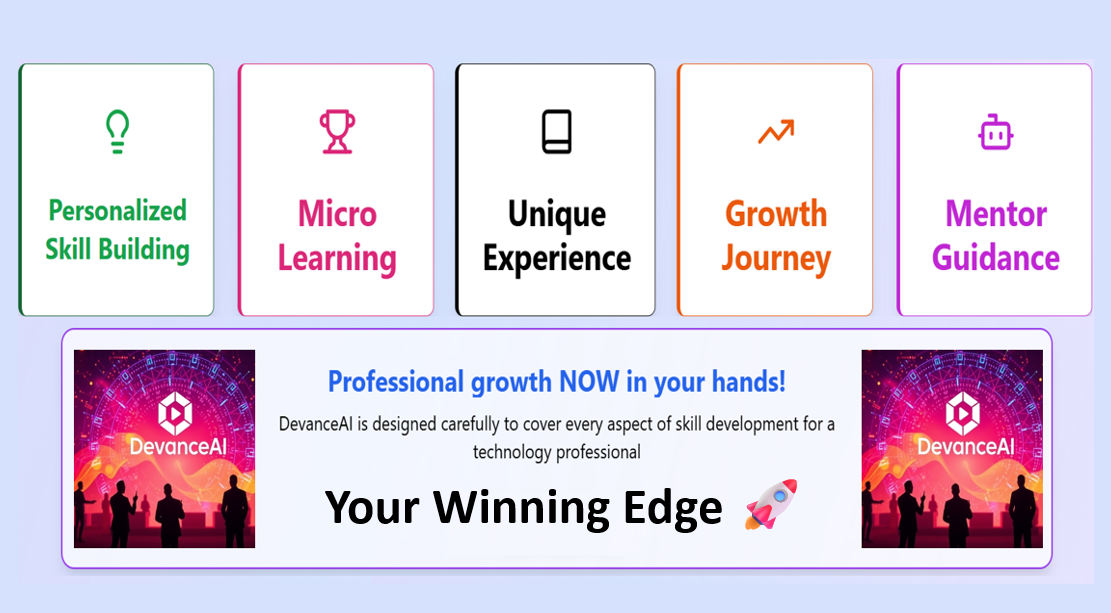 DevanceAI.com - Screenshot 2 showing product features and functionality