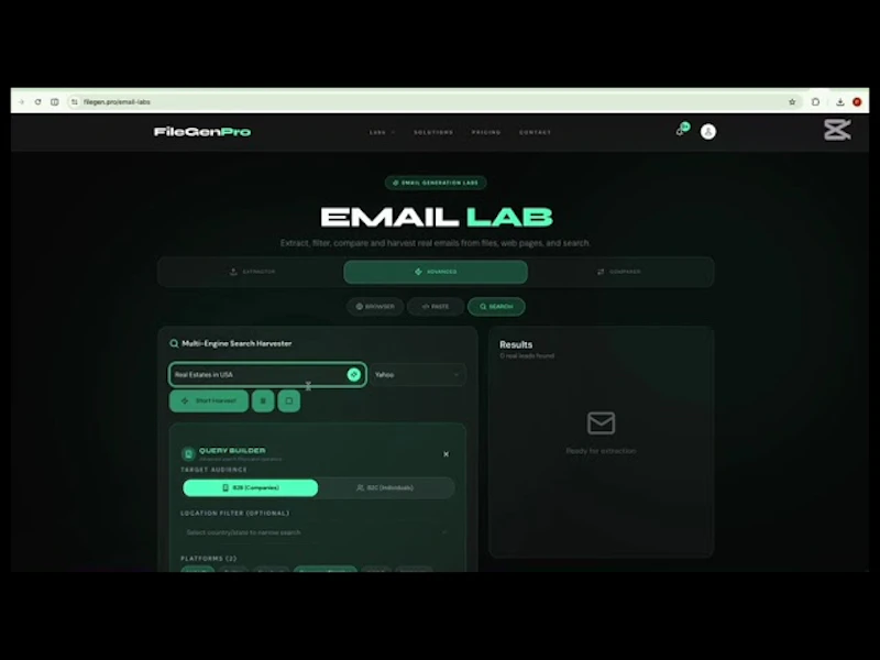 FileGenPro screenshot 1 (video preview)