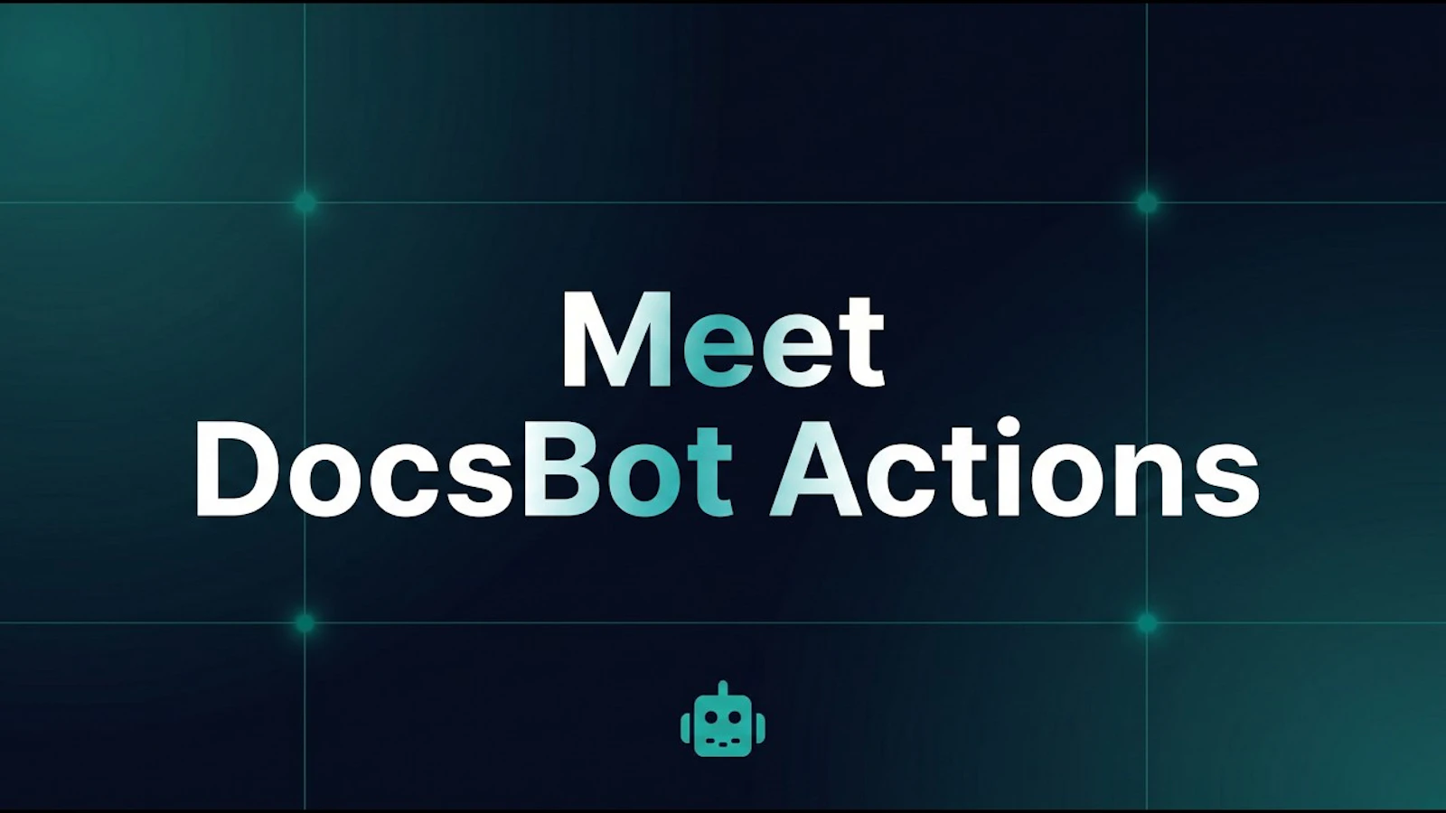DocsBot Actions screenshot 1 (video preview)