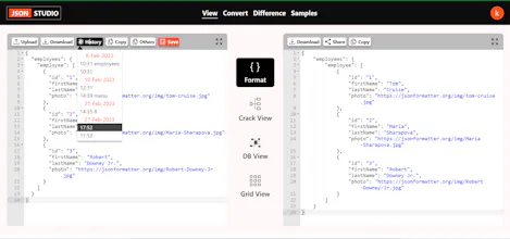 JSON Studio gallery image