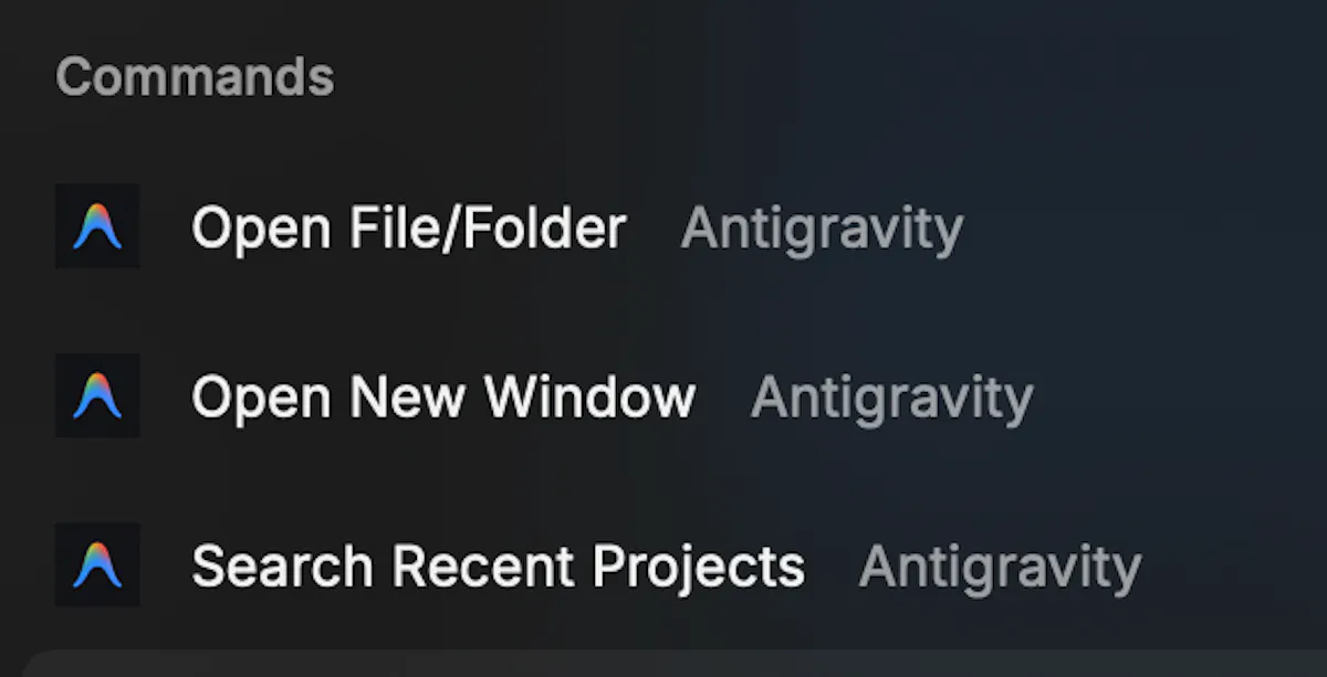 Antigravity for Raycast