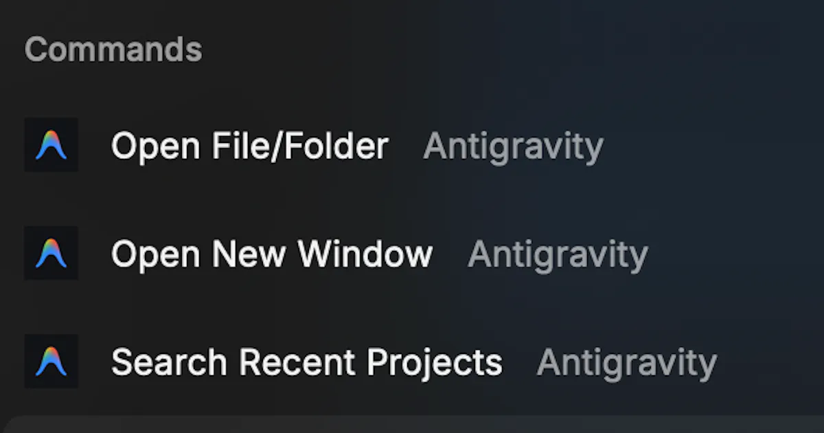 Antigravity for Raycast