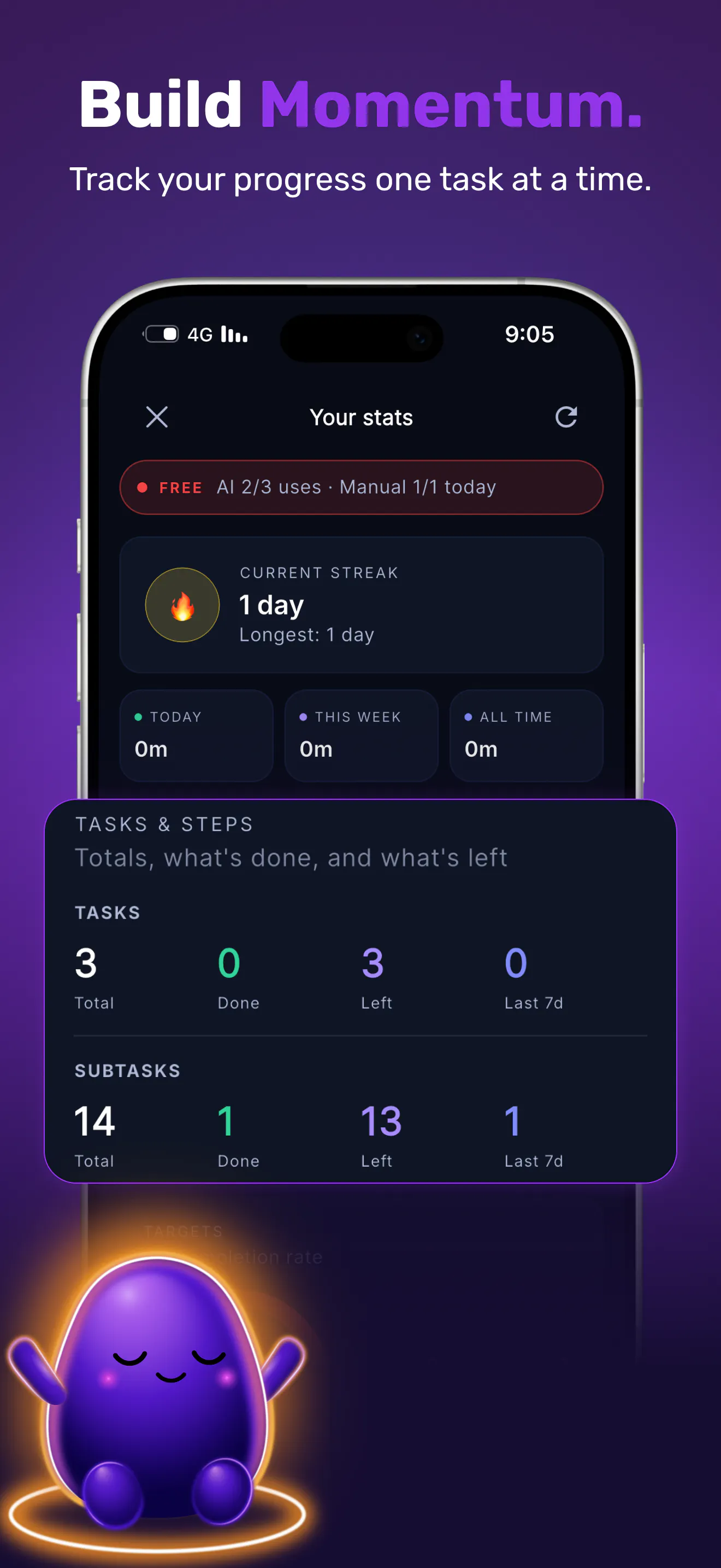 AI focus app for ADHD brains 截图 6