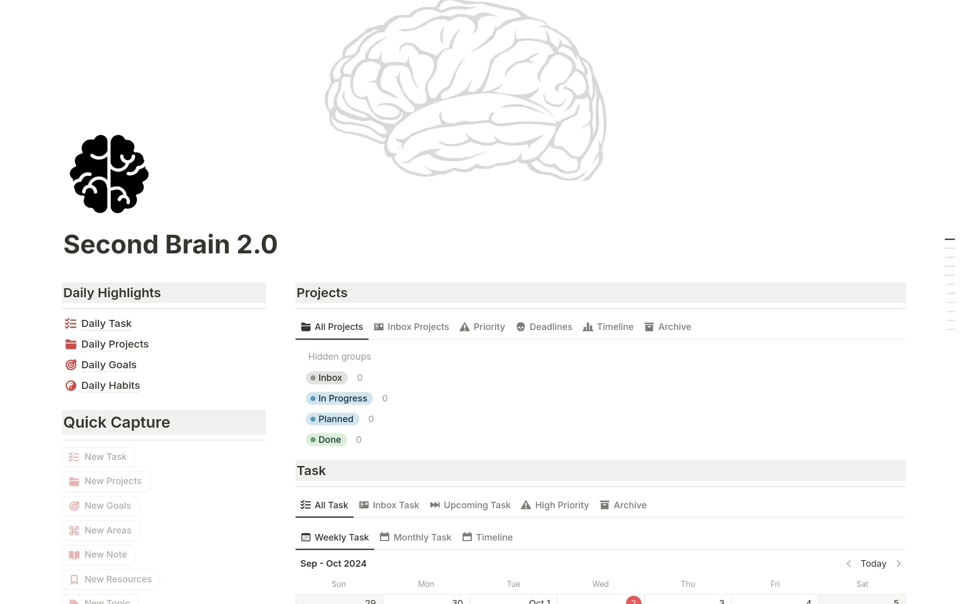 Second Brain 2.0 gallery image