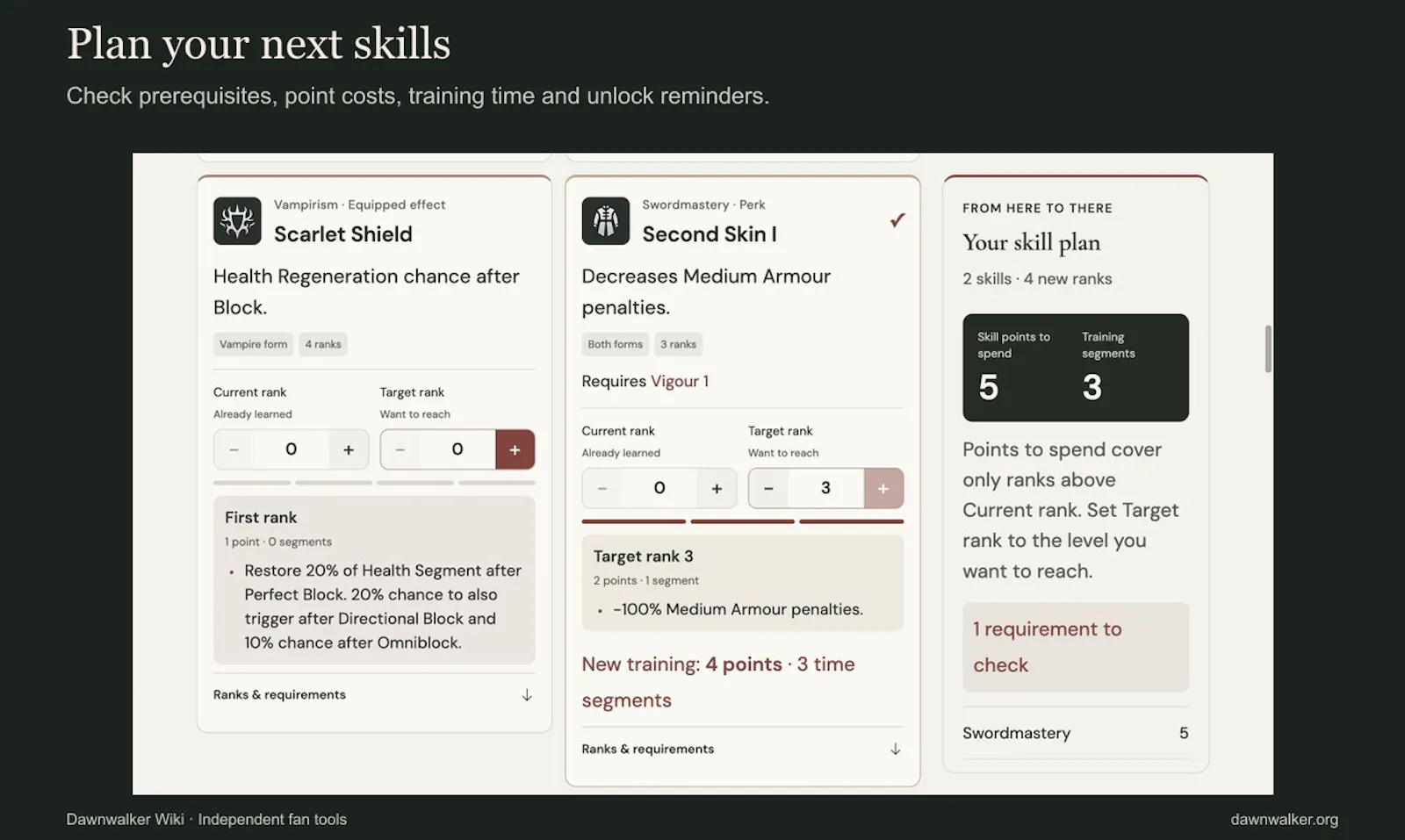 Dawnwalker Wiki screenshot 3